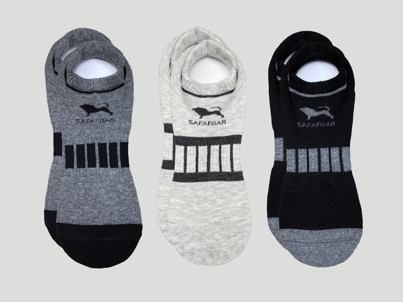 Black Heather Oatmeal Grey Mix