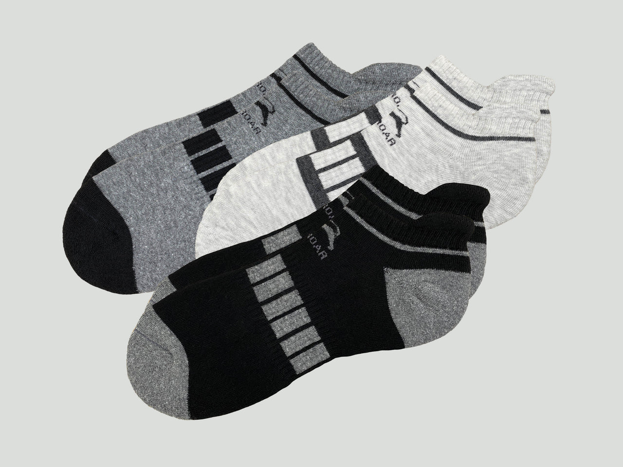 Black Heather Oatmeal Grey Mix